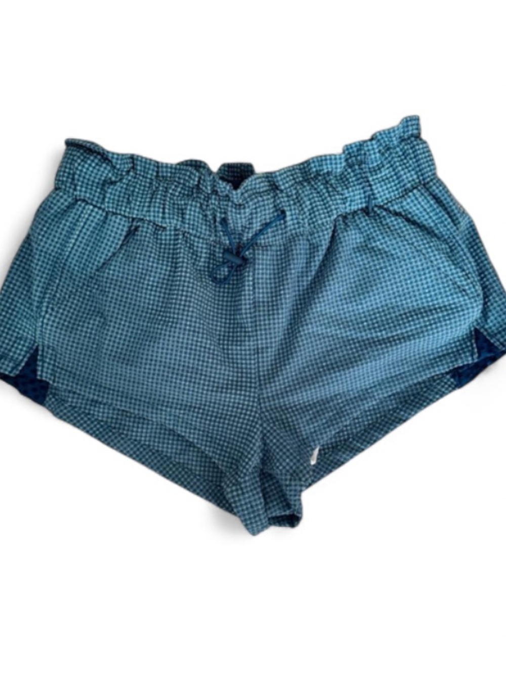FP Movement Forty Love Jacket M Shorts S Blue Check Set NWOT Tennis - Picture 5 of 8